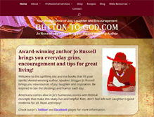 Tablet Screenshot of button-to-god.com